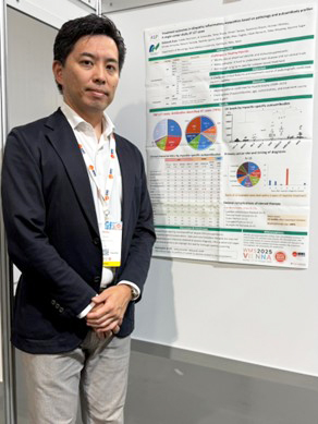 写真2 筆者のポスター発表